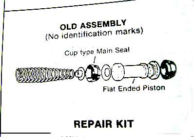 Clutch Master Cylinder Repair Kit [519378 and  519398] ] GRK3005 and GRK3008 ] GRK30058 - Image 3