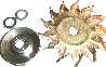 Fan and Pulley for 55 Amp Alternator  GXE0003FP